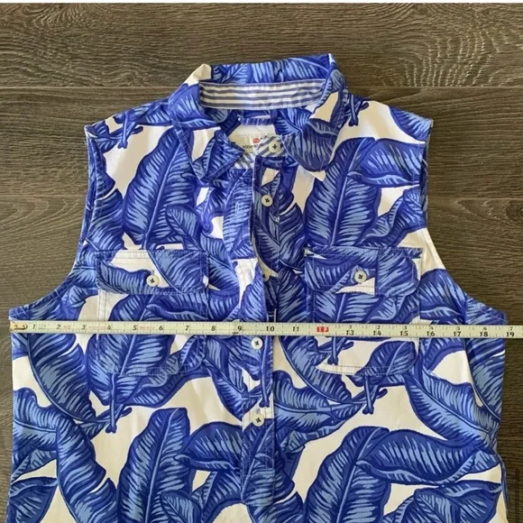 NWT Vineyard Vines Banana Leaf Margo Shirt Dress - Picture 5 of 10